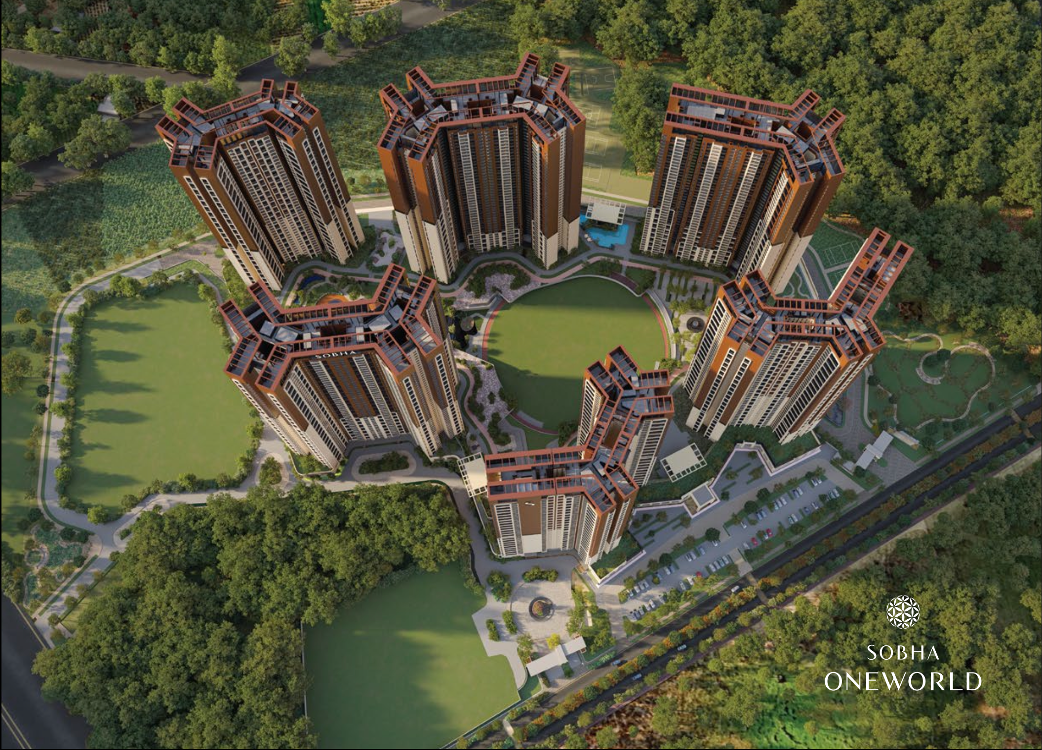 Grand clubhouse and lifestyle amenities at SOBHA Hennur